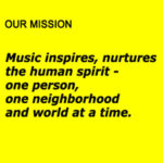 We are music driven for the world!